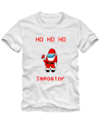  Marškinėliai   Amoung us ho ho ho impostor